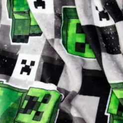 Minecraft Scribble Fleece Blanket -Bedding Store 30931055 alt02