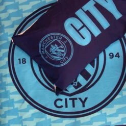 Manchester City Crestcol Single Duvet Cover And Pillowcase Set -Bedding Store 30931074 alt04