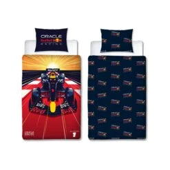 Red Bull Speed Single Duvet Cover And Pillowcase Set -Bedding Store 30931092 alt05
