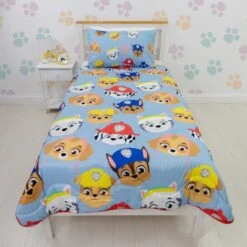 Paw Patrol Bold 4.5 Tog Coverless Duvet And Pillowcase Set -Bedding Store 30931103