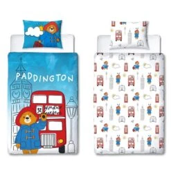 Paddington Station Single Duvet Cover And Pillowcase Set 13 Paddington Station Single Duvet Cover And Pillowcase Set -Bedding Store 30931107 alt05