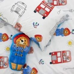 Paddington Station Single Duvet Cover And Pillowcase Set 14 Paddington Station Single Duvet Cover And Pillowcase Set -Bedding Store 30931107 alt06