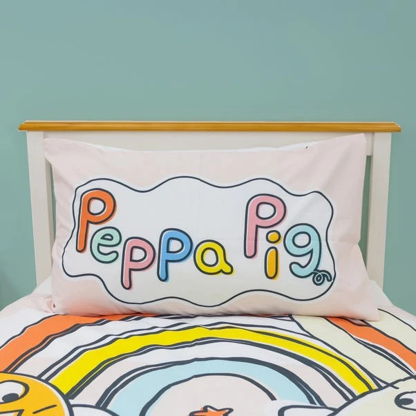 Peppa Pig Playful Duvet Cover And Pillowcase Set 3 Peppa Pig Playful Duvet Cover And Pillowcase Set - Image 2