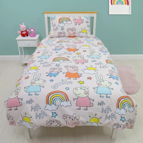 Peppa Pig Playful Duvet Cover And Pillowcase Set 4 Peppa Pig Playful Duvet Cover And Pillowcase Set - Image 3