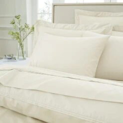 Dorma Luxurious & Silky 500 Thread Count Cotton Sateen Flat Sheet -Bedding Store 30931126 alt01