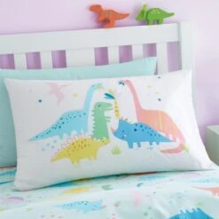 Catherine Lansfield Dinosaur Friends Duvet Cover And Pillowcase Set -Bedding Store 30931785 alt01