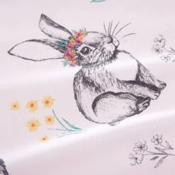 Catherine Lansfield Bunny Tails Ditsy Flowers Duvet Cover And Pillowcase Set -Bedding Store 30931968 alt04