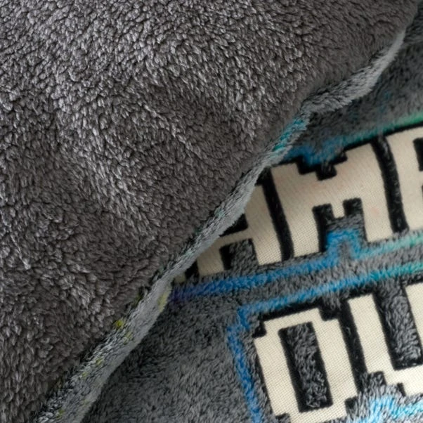 Catherine Lansfield Game Over Fleece Duvet Cover And Pillowcase Set 7 Catherine Lansfield Game Over Fleece Duvet Cover And Pillowcase Set - Image 5