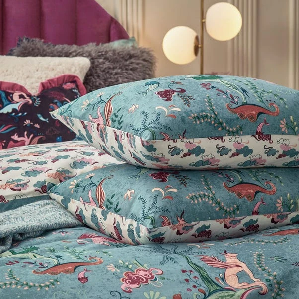 Furn Athena Reversible Duvet Cover And Pillowcase Set 14 Furn Athena Reversible Duvet Cover And Pillowcase Set - Image 12