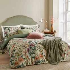 Wylder Nature Wallflower Reversible Duvet Cover And Pillowcase Set -Bedding Store 30933074 alt07