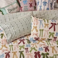 Furn Noortje Bows Reversible Duvet Cover And Pillowcase Set -Bedding Store 30933148 alt02