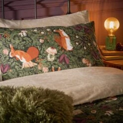 Furn Pineberry Forest Reversible Duvet Cover And Pillowcase Set -Bedding Store 30933153 alt01