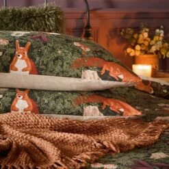 Furn Pineberry Forest Reversible Duvet Cover And Pillowcase Set -Bedding Store 30933153 alt02