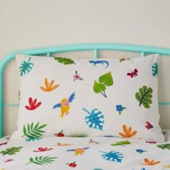 Bright Animals 100% Cotton Reversible Duvet Cover And Pillowcase Set -Bedding Store 30937754 alt03