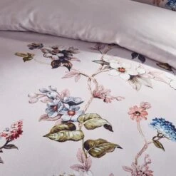 Holly Willoughby Exotic Blossom 100% Cotton Duvet Cover And Pillowcase Set -Bedding Store 30938950 alt04