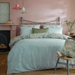 William Morris Artichoke 100% Cotton Duvet Cover And Pillowcase Set -Bedding Store 30938975 alt02