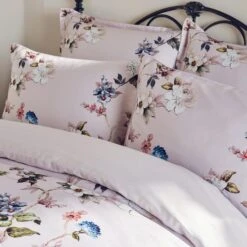 Holly Willoughby Exotic Blossom 100% Cotton Duvet Cover And Pillowcase Set -Bedding Store 30939007 alt01