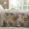 Catherine Lansfield Floral Patchwork Bedspread -Bedding Store 30942925