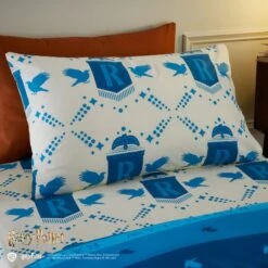 Harry Potter Ravenclaw Reversible Duvet Cover And Pillowcase Set -Bedding Store 30945414 alt03
