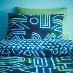Neon Gamer Reversible Duvet Cover And Pillowcase Set -Bedding Store 30945420 alt01