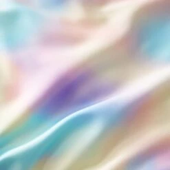 Iridescent Satin Reversible Duvet Cover And Pillowcase Set -Bedding Store 30945429 alt05