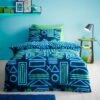 Neon Gamer Reversible Duvet Cover And Pillowcase Set -Bedding Store 30957205