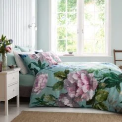 Amiri Blooms 180 Thread Count Cotton Sateen Duvet Cover & Pillowcase Set -Bedding Store 30957842 alt06