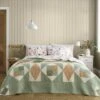 Rene Real Patchwork 100% Cotton Bedspread -Bedding Store 30961041