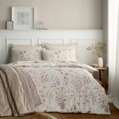 Watercolour Floral Duvet Cover And Pillowcase Set -Bedding Store 30962658 alt09