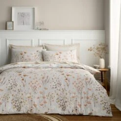 Watercolour Floral Duvet Cover And Pillowcase Set
