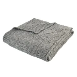 Bianca Cosy Soft Cable Knit Throw 130cm X 170cm -Bedding Store 30962930 alt05
