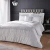 Catherine Lansfield Deco Sequin Quilted Bedspread -Bedding Store 30962967