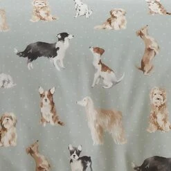 Cute Dogs Polycotton Duvet Cover & Pillowcase Set 21 Cute Dogs Polycotton Duvet Cover & Pillowcase Set -Bedding Store 30963944 alt04