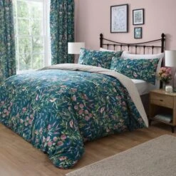 Caraway Reversible Duvet Cover And Pillowcase Set -Bedding Store 30964041