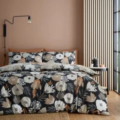 Yasmin Polycotton Duvet Cover & Pillowcase Set -Bedding Store 30964104
