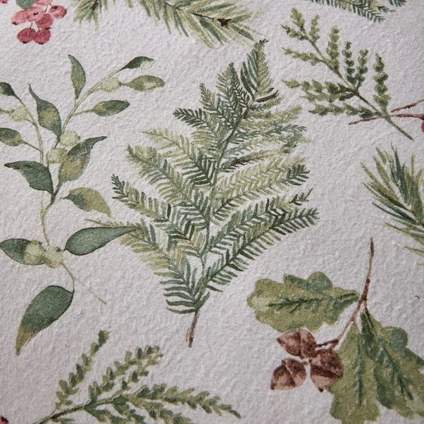 Winter Sprigs 100% Cotton Duvet Cover & Pillowcase Set 6 Winter Sprigs 100% Cotton Duvet Cover & Pillowcase Set - Image 4