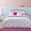 Riviera Gingham Bows Reversible Duvet Cover And Pillowcase Set -Bedding Store 30972784