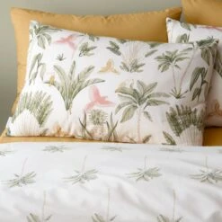 Catherine Lansfield Paradiso Palm Reversible Duvet Cover & Pillowcase Set -Bedding Store 30983001 alt01