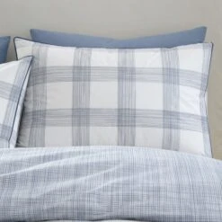 Bianca Marlow Check Reversible Duvet Cover & Pillowcase Set -Bedding Store 30983254 alt01
