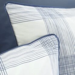 Bianca Marlow Check Reversible Duvet Cover & Pillowcase Set -Bedding Store 30983306 alt03